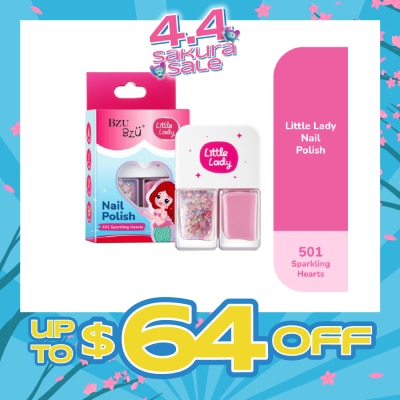 BZU BZU - Little Lady Nail Polish 501 Sparkling Hearts 70g
