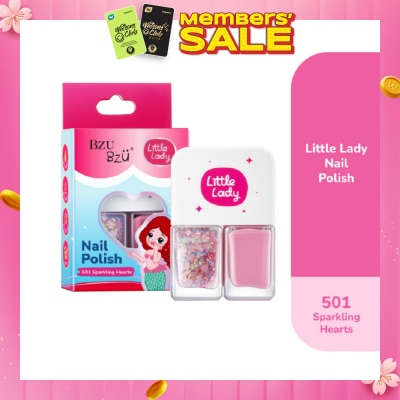 BZU BZU Little Lady Nail Polish 501 Sparkling Hearts 70g