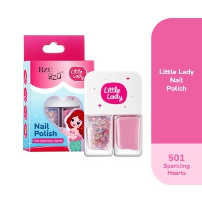 BZU BZU Little Lady Nail Polish 501 Sparkling Hearts 70g