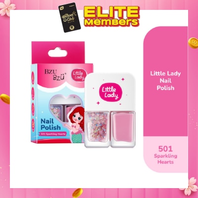 BZU BZU Little Lady Nail Polish 501 Sparkling Hearts 70g