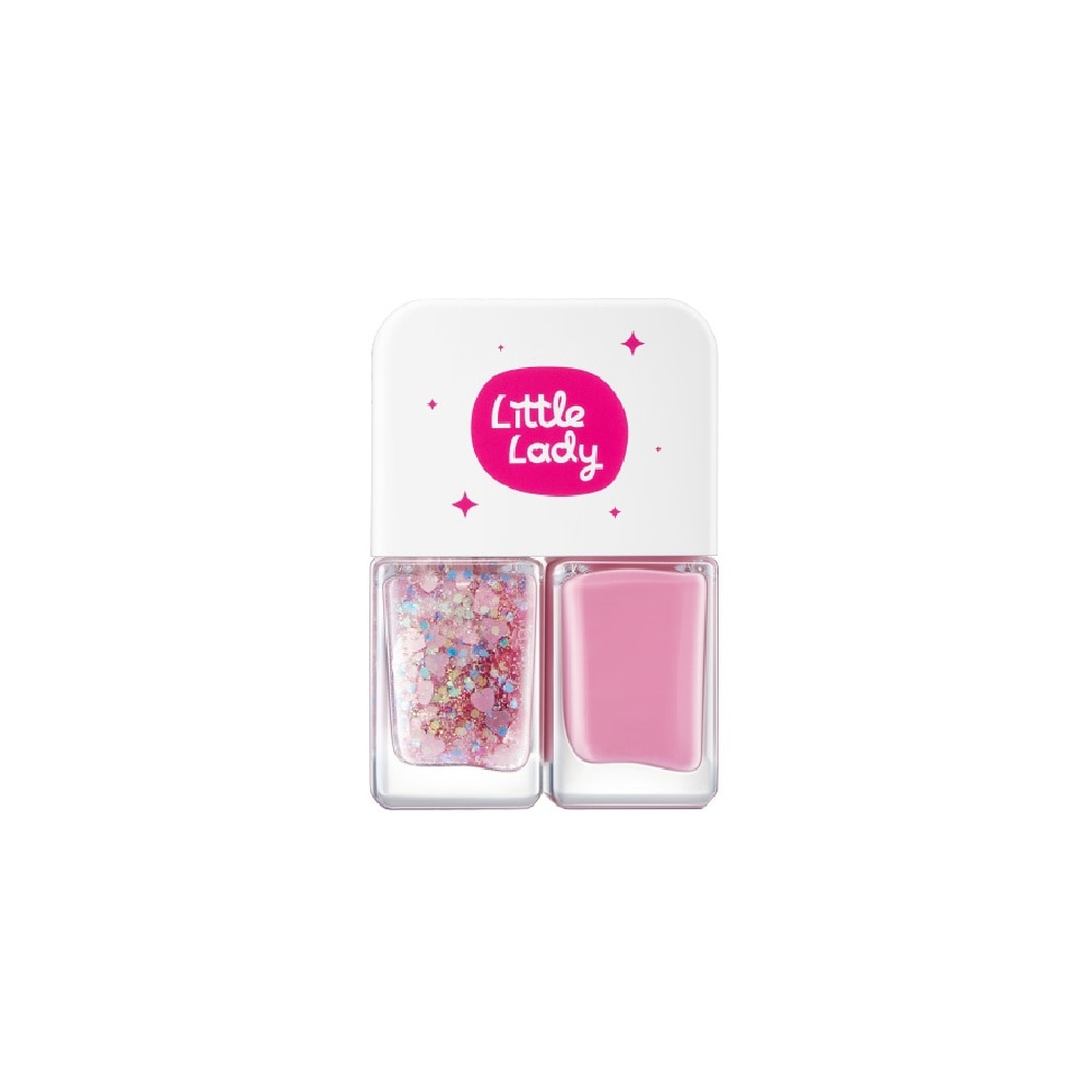 Little Lady Nail Polish 501 Sparkling Hearts 70g