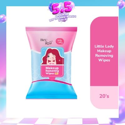 BZU BZU - Little Lady Makeup Removing Wipes 20s