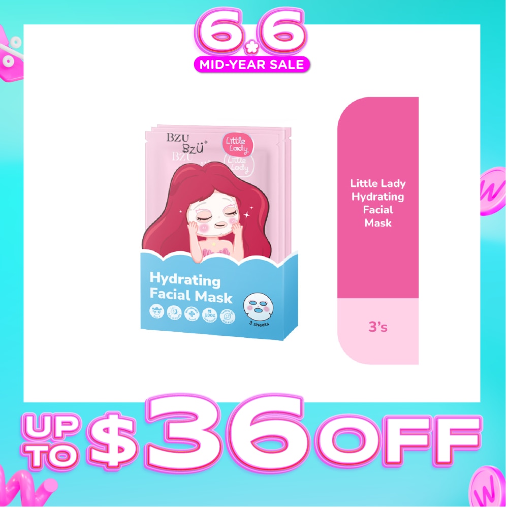 Little Lady Hydrating Facial Mask 3s