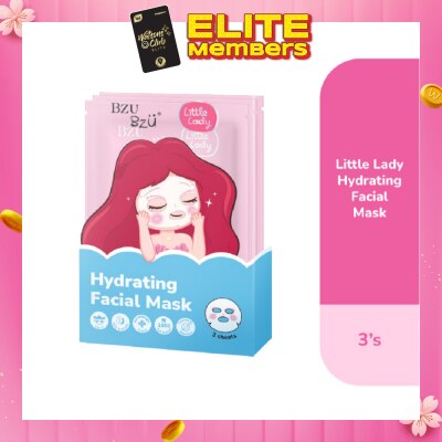 BZU BZU Little Lady Hydrating Facial Mask 3s