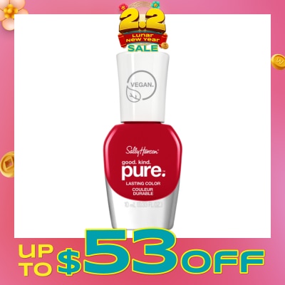 SALLY HANSEN Good. Kind. Pure. Natural Red 10ml