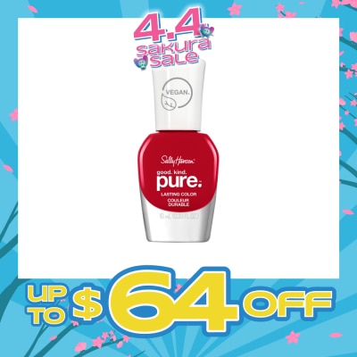 SALLY HANSEN - Good. Kind. Pure. Natural Red 10ml