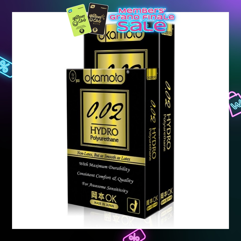 002 Hydro Polyurethane Condoms 8 Pieces + 3 Pieces