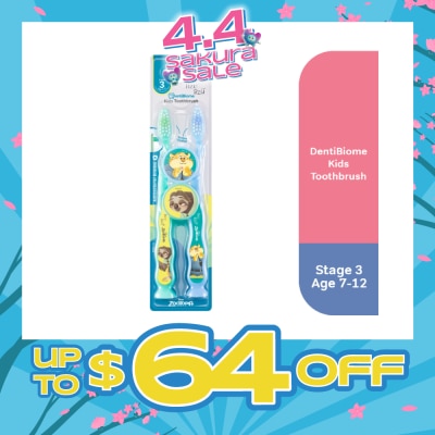 BZU BZU - DentiBiome Zootopia Kids Toothbrush (Stage 3, for Age 7-12) 2s