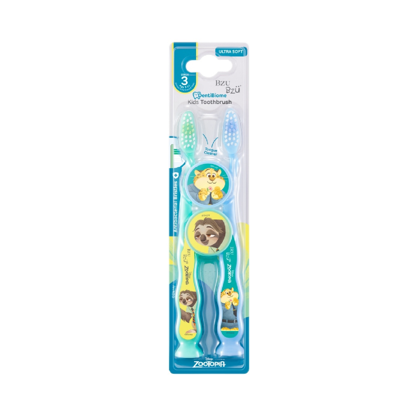 DentiBiome Zootopia Kids Toothbrush (Stage 3, for Age 7-12) 2s