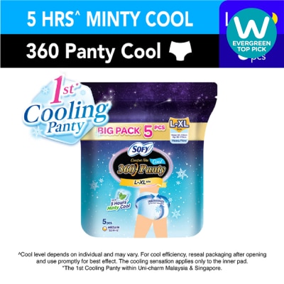 SOFY Comfort Nite 360 Panty L XL Cool For Heavy Flow 5s image