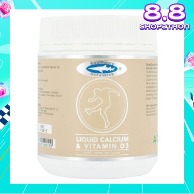 SOUTHPOLE OCEAN KING Southpole Ocean King Liquid Calcium & Vitamin D3 200s