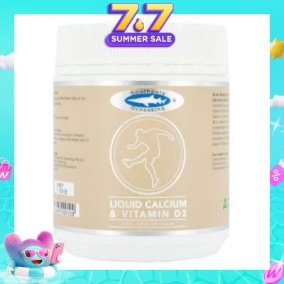 OCEAN KING - Liquid Calcium & Vitamin D3 200s