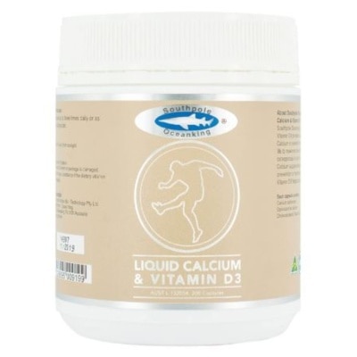 SOUTHPOLE OCEAN KING Southpole Ocean King Liquid Calcium & Vitamin D3 200s