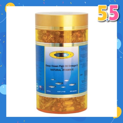 SOUTHPOLE OCEAN KING Southpole Ocean KingDeep Ocean Fish Oil Omega-3 + Natural Vitamin E 366s