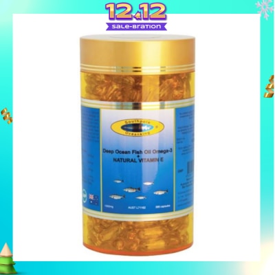 SOUTHPOLE OCEAN KING Southpole Ocean KingDeep Ocean Fish Oil Omega-3 + Natural Vitamin E 366s