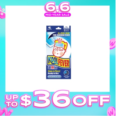 KOOLFEVER - Adult Extra Cool Fever Patch 6s