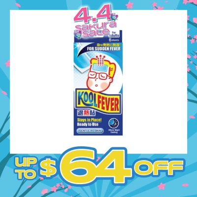 KOOLFEVER - Adult Extra Cool Fever Patch 6s