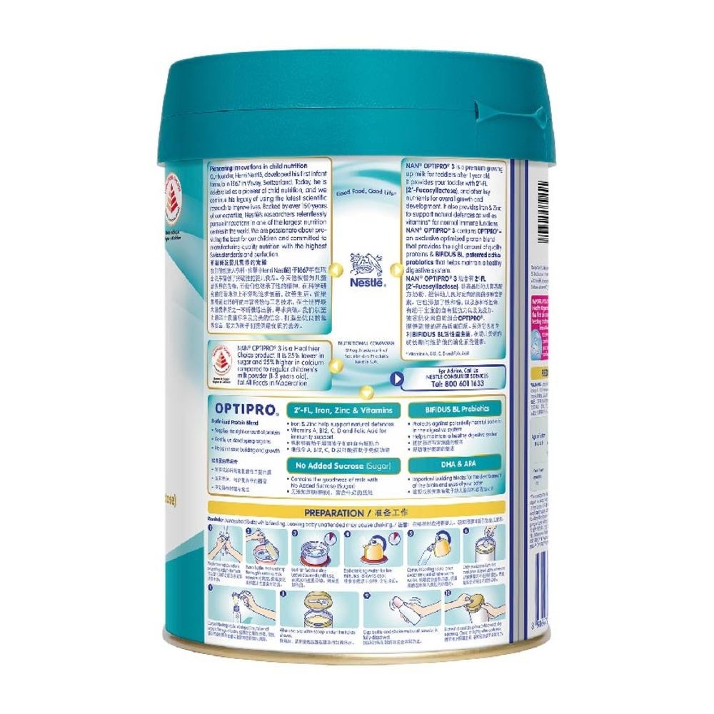 Nestle Nan Optipro Stage 3 premium milk 850g