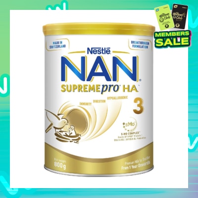 NESTLE NAN® SupremePro H.A. Stage 3 Growing-Up Milk (From 1 year Onward) 800g