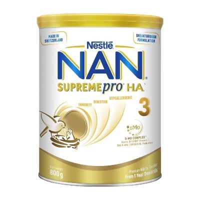 NESTLE NAN® SupremePro H.A. Stage 3 Growing-Up Milk (From 1 year Onward) 800g