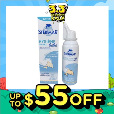 STERIMAR Nasal Hygiene Spray for Baby 100ml (Expiry: Nov`2026)
