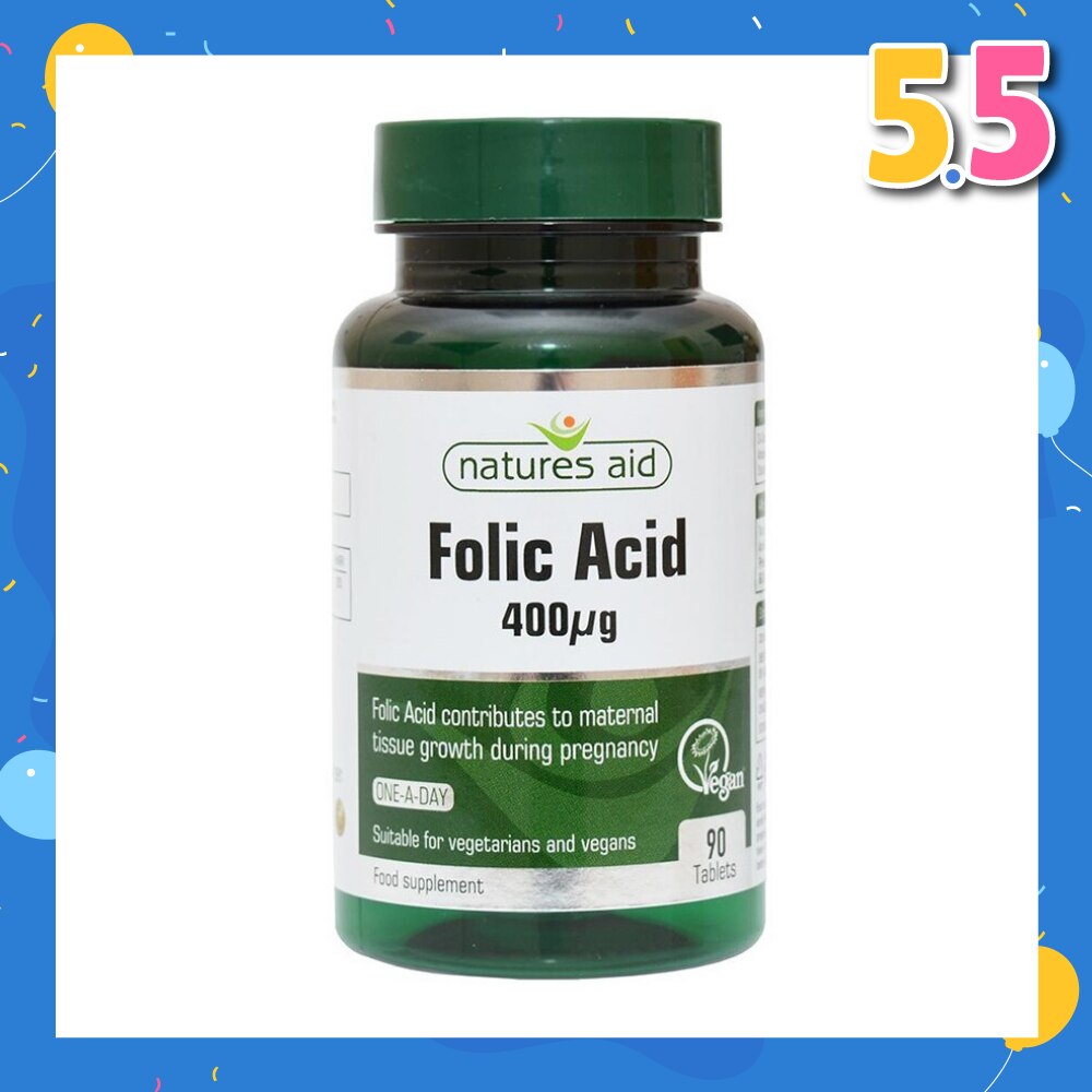 Folic Acid 400ug 90s