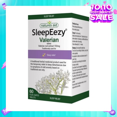 NATURES AID SleepEezy (Valerian) 150mg 60s
