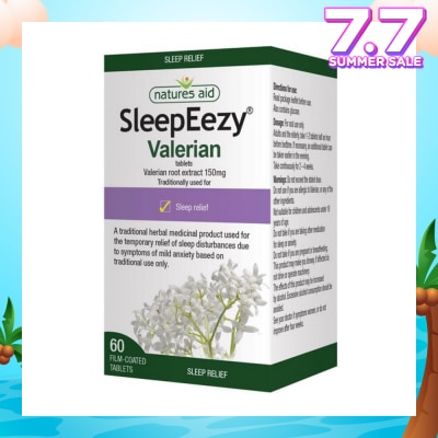 NATURES AID SleepEezy (Valerian) 150mg 60s