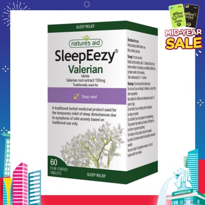 NATURES AID SleepEezy (Valerian) 150mg 60s