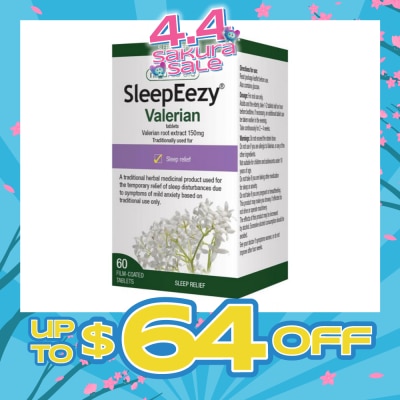 NATURES AID - SleepEezy (Valerian) 150mg 60s