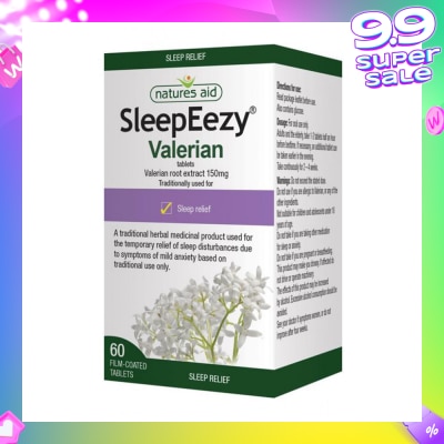 NATURES AID SleepEezy (Valerian) 150mg 60s