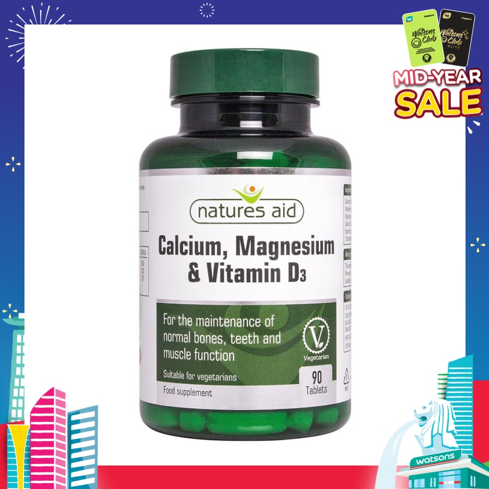 Calcium Magnesium Vitamin D3 90s