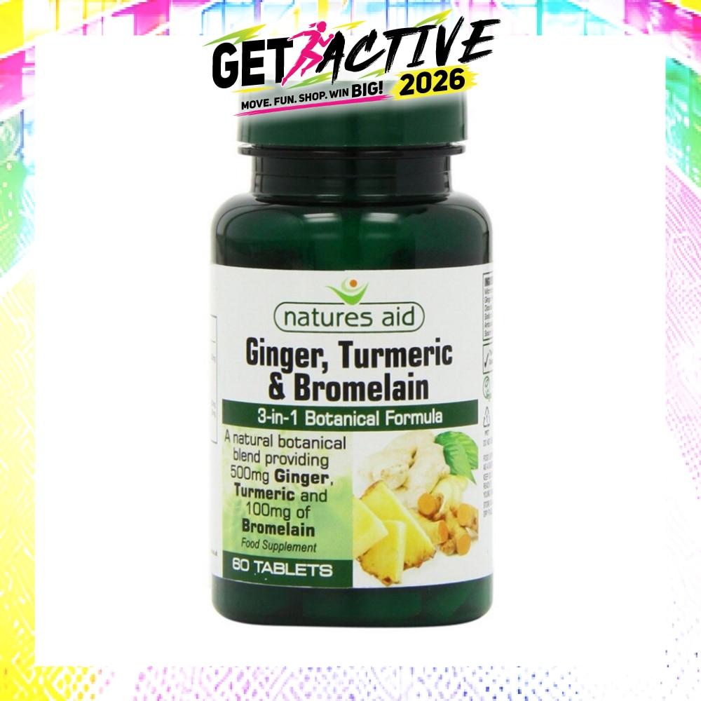 Ginger Turmeric Bromelain 60s image
