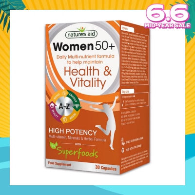 NATURES AID Womens Multivitamins Minerals 60s