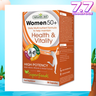 NATURES AID Womens Multivitamins Minerals 60s