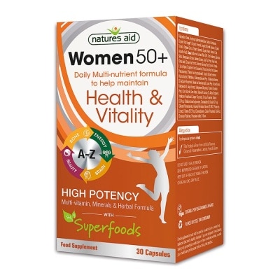 NATURES AID Womens Multivitamins Minerals 60s