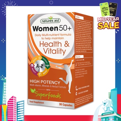 NATURES AID Womens Multivitamins Minerals 60s