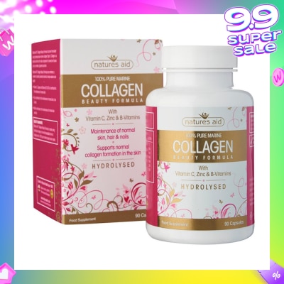 NATURES AID Collagen Beauty Formula 90s