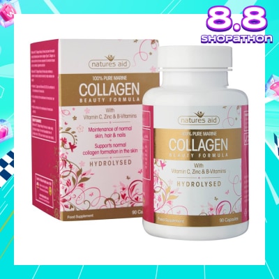 NATURES AID Collagen Beauty Formula 90s