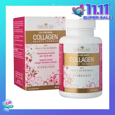 NATURES AID Collagen Beauty Formula 90s