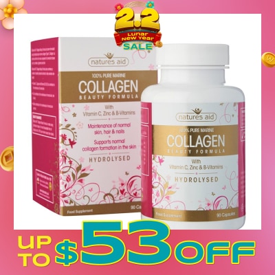 NATURES AID Collagen Beauty Formula 90s