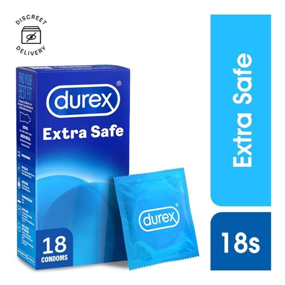 DUREX Extra Safe Condoms 18s | Sexual Wellness | Watsons Singapore
