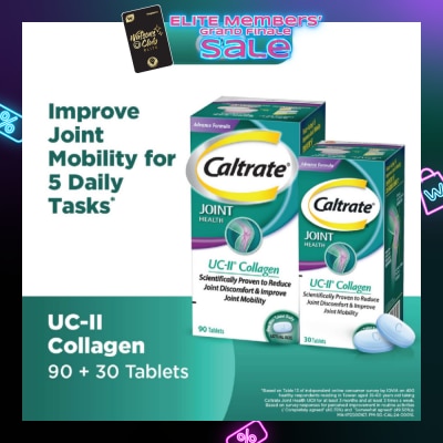 CALTRATE Joint Health UC-II Collagen Tablet 90+30s