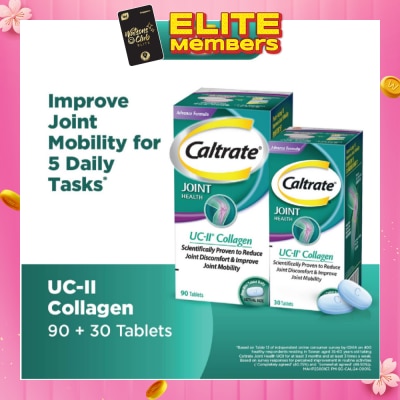 CALTRATE Joint Health UC-II Collagen Tablet 90+30s