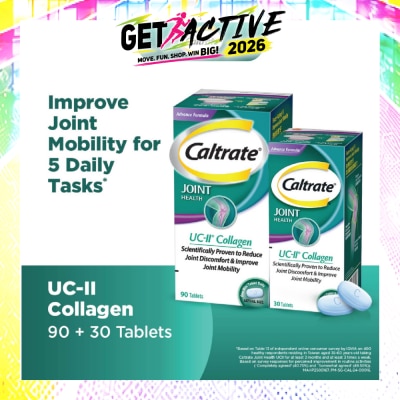 CALTRATE - Joint Health UC-II Collagen Tablet 90+30s (Expiry: Jul`2027) image