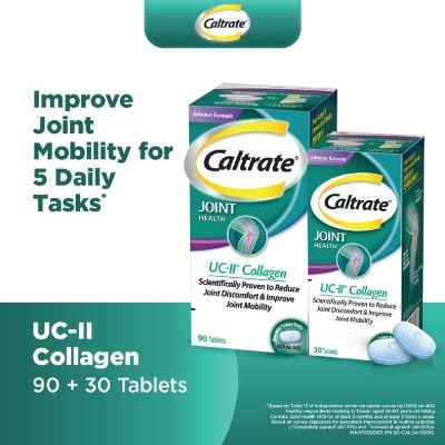 CALTRATE Joint Health UC-II Collagen Tablet 90+30s