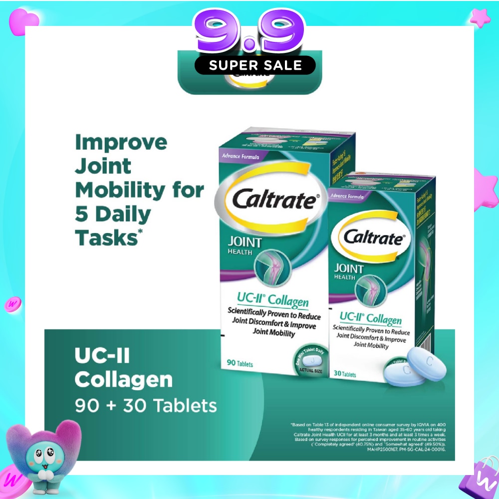 Joint Health UC-II Collagen Tablet 90+30s (Expiry: Jul`2027) image