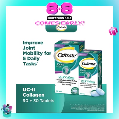 CALTRATE - Joint Health UC-II Collagen Tablet 90+30s