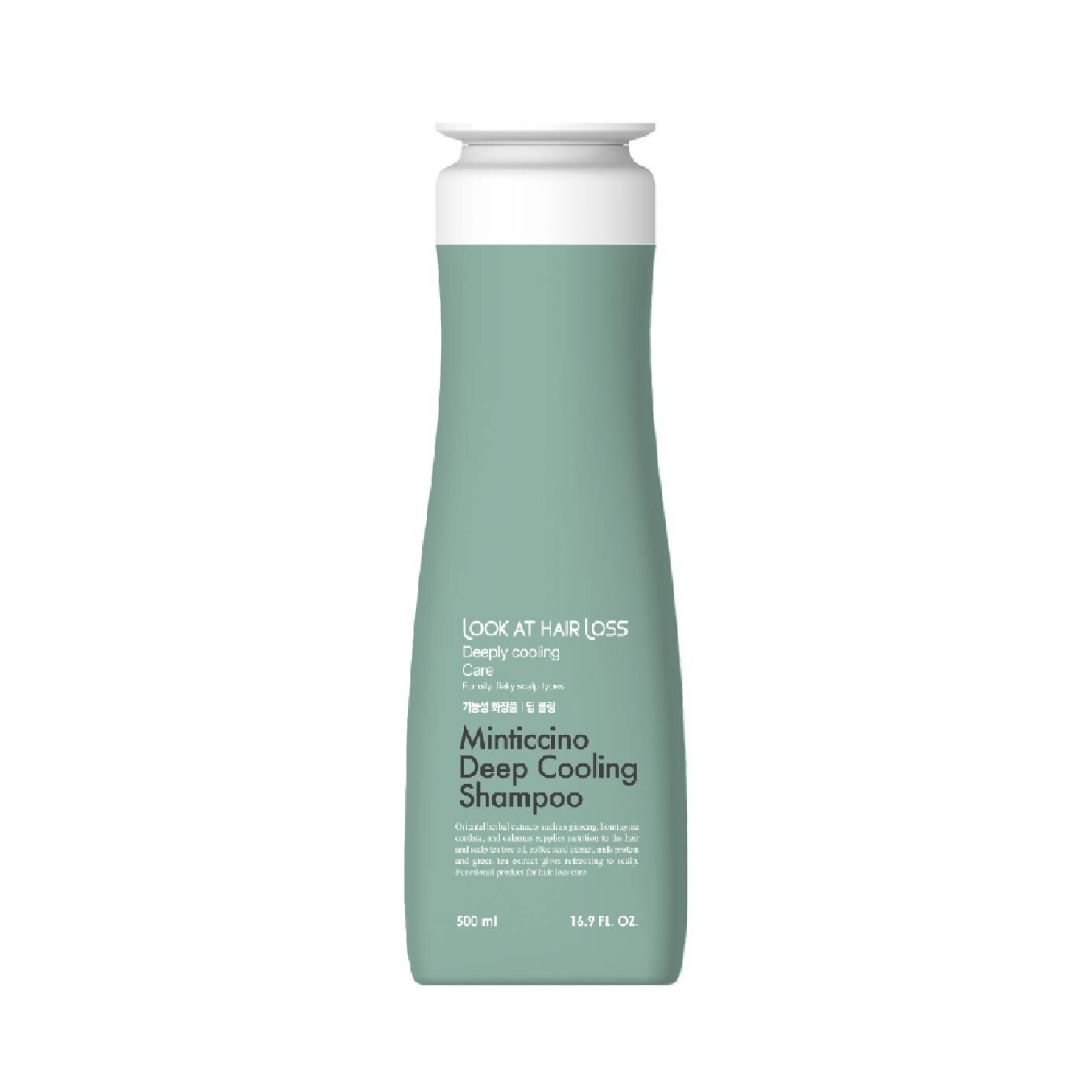 LOOK AT HAIR LOSS Minticcino Deep Cooling Shampoo 500ml | Shampoo