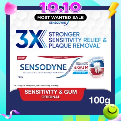 SENSODYNE Sensitive Teeth Oral Care Toothpaste Sensitivity and Gum (Dental Sensitivity Relief) 100g image